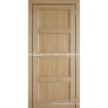 Interior Oak Arch Top Half Panel Puerta de madera y vidrio, madera de roble y puerta de vidrio